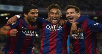 Barcelona - Suarez, Neymar, Messi