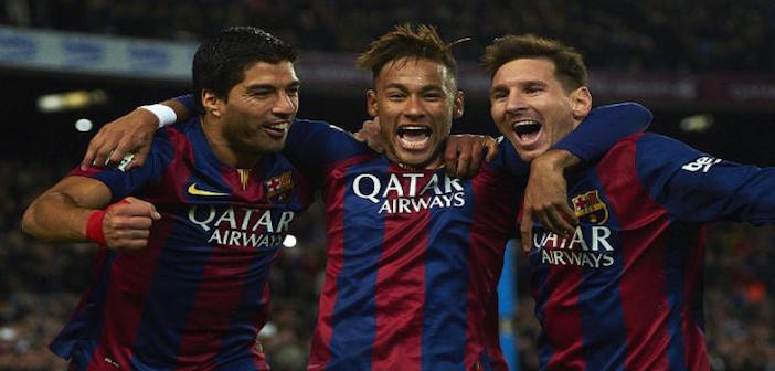 Barcelona - Suarez, Neymar, Messi