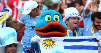 Uruguay fans