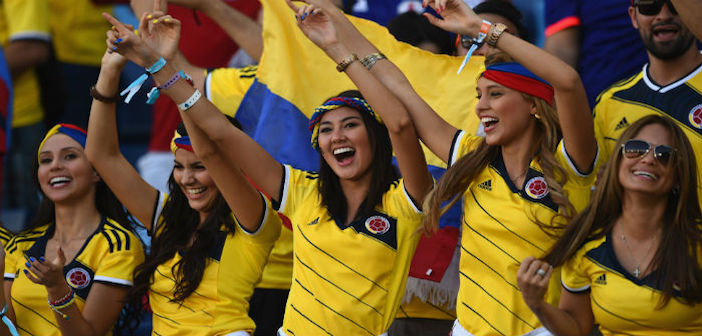 Colombia fans