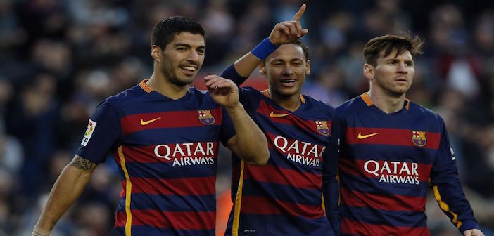 Barcelona - Messi, Neymar, Suarez