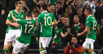 Ireland celebrate